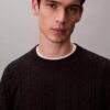 Allover Emblem Logo Ribbed Sweater Allover Emblem Logo Ribbed Sweater