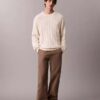 Allover Emblem Logo Ribbed Sweater Allover Emblem Logo Ribbed Sweater