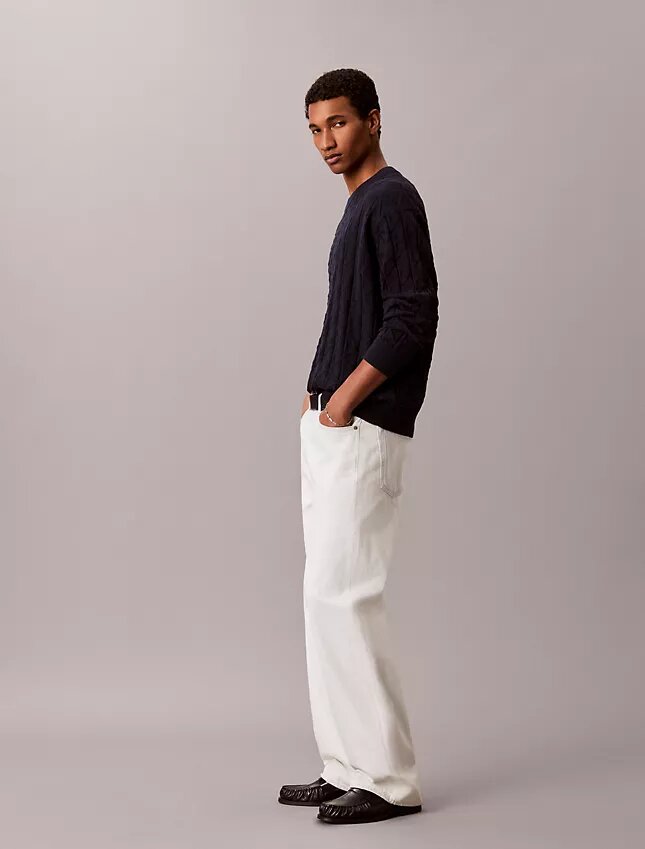 Allover Emblem Logo Ribbed Sweater Allover Emblem Logo Ribbed Sweater