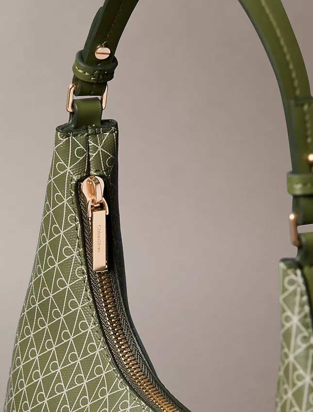 Allover Emblem Logo Shoulder Bag Allover Emblem Logo Shoulder Bag