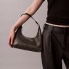 Allover Emblem Logo Shoulder Bag Allover Emblem Logo Shoulder Bag