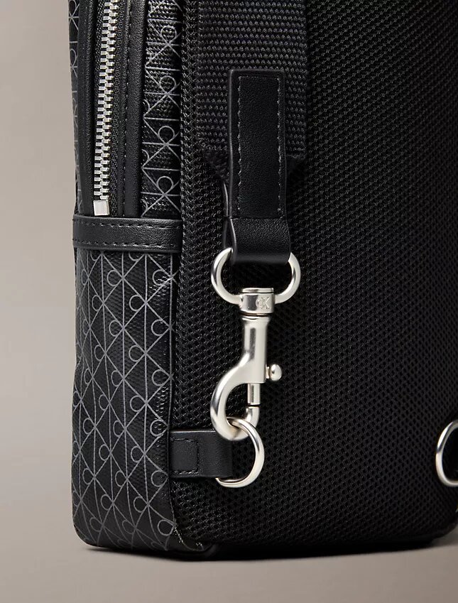 Allover Emblem Logo Sling Bag Allover Emblem Logo Sling Bag