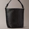 Allover Emblem Logo Small Bucket Bag with Pouch Allover Emblem Logo Small Bucket Bag with Pouch