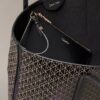 Allover Emblem Logo Small Tote Bag with Pouch Allover Emblem Logo Small Tote Bag with Pouch