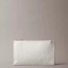 Allover Emblem Logo Top Zip Card Case