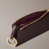 Allover Emblem Logo Top Zip Card Case Allover Emblem Logo Top Zip Card Case