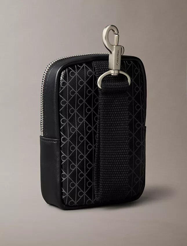 Allover Emblem Logo Zip Pouch Allover Emblem Logo Zip Pouch