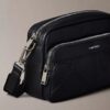 Allover Embossed Emblem Logo Camera Bag Allover Embossed Emblem Logo Camera Bag