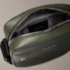 Allover Embossed Emblem Logo Reporter Bag Allover Embossed Emblem Logo Reporter Bag