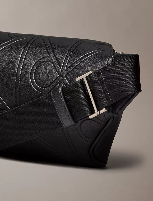 Allover Embossed Emblem Logo Waistpack Allover Embossed Emblem Logo Waistpack