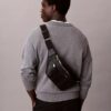 Allover Embossed Emblem Logo Waistpack Allover Embossed Emblem Logo Waistpack