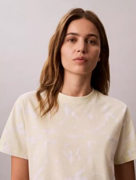 Allover Faded Monogram Classic T-Shirt