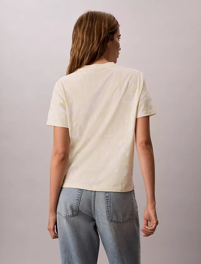 Allover Faded Monogram Classic T-Shirt Allover Faded Monogram Classic T-Shirt