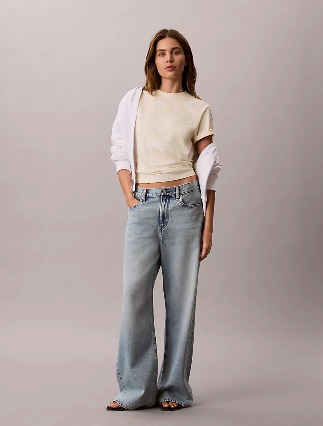 Allover Faded Monogram Classic T-Shirt Allover Faded Monogram Classic T-Shirt