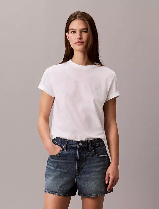 Allover Faded Monogram Classic T-Shirt Allover Faded Monogram Classic T-Shirt