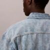 Allover Monogram 90S Denim Trucker Jacket Allover Monogram 90S Denim Trucker Jacket
