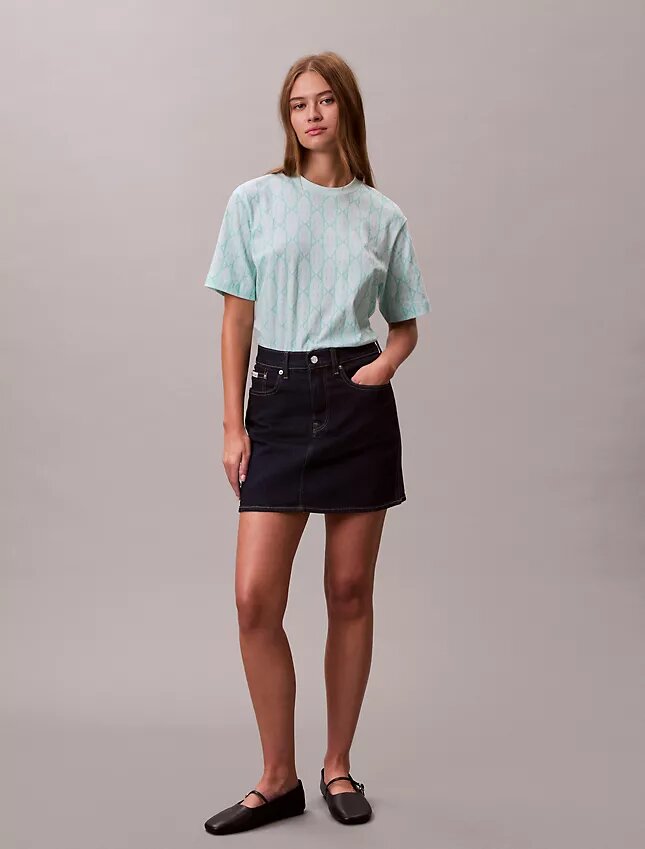 Allover Monogram Boxy T-Shirt Allover Monogram Boxy T-Shirt
