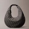Allover Monogram Crescent Shoulder Bag Allover Monogram Crescent Shoulder Bag