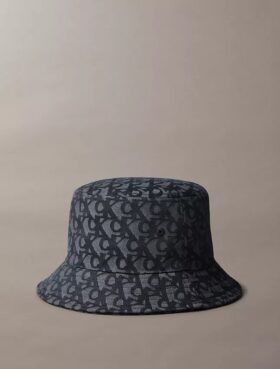 Allover Monogram Jacquard Bucket Hat Allover Monogram Jacquard Bucket Hat