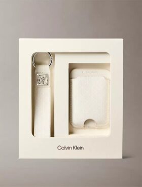 Allover Monogram Key Fob and Card Case