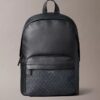 Allover Monogram Logo Backpack Allover Monogram Logo Backpack