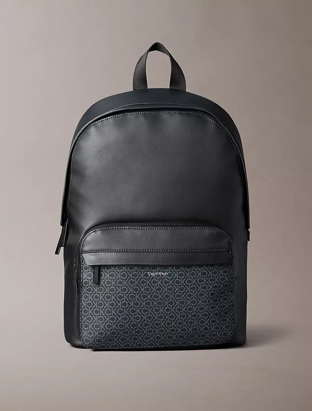 Allover Monogram Logo Backpack Allover Monogram Logo Backpack