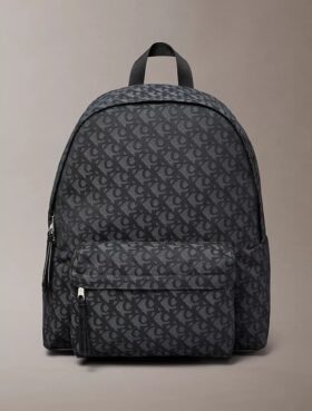 Allover Monogram Logo Backpack Allover Monogram Logo Backpack