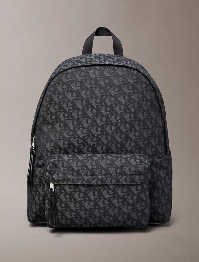 Allover Monogram Logo Backpack Allover Monogram Logo Backpack