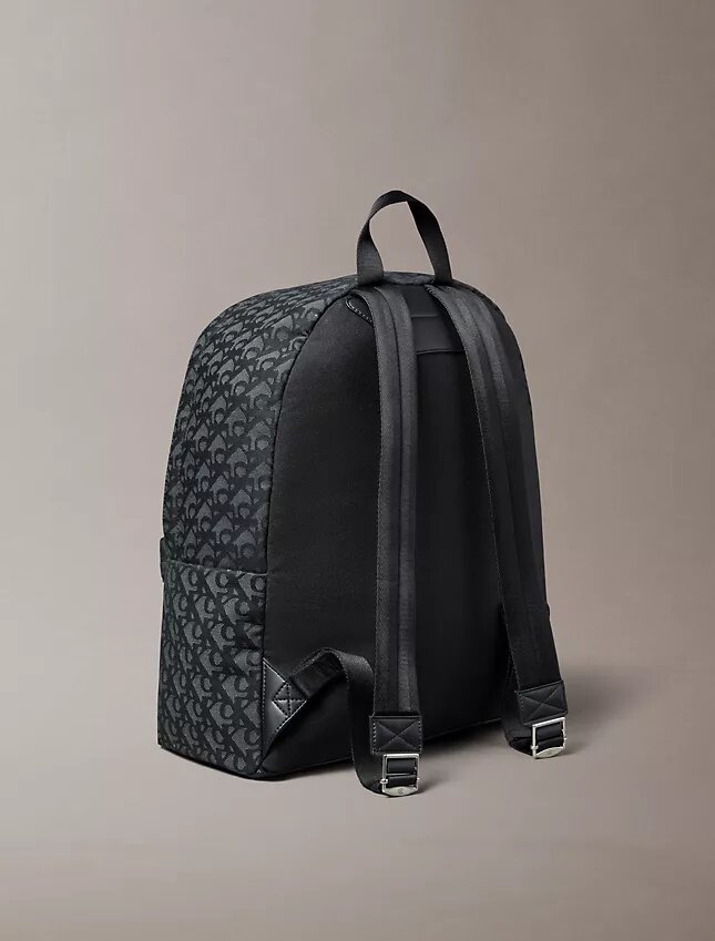 Allover Monogram Logo Backpack Allover Monogram Logo Backpack