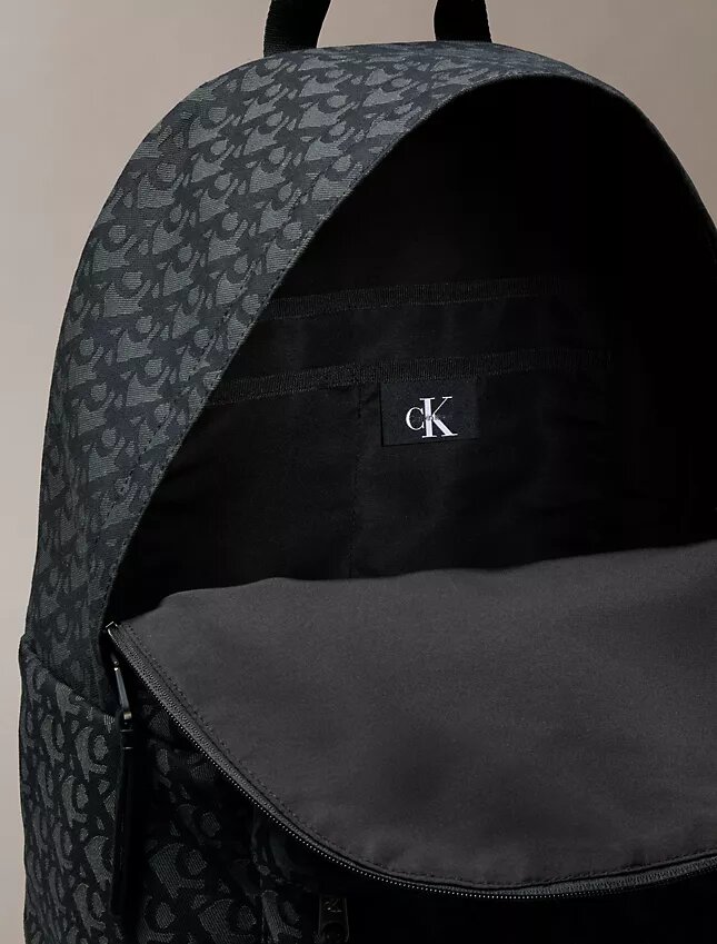 Allover Monogram Logo Backpack Allover Monogram Logo Backpack