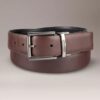 Allover Monogram Logo Reversible Belt