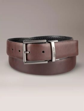 Allover Monogram Logo Reversible Belt