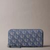 Allover Monogram Long Zip Wallet