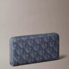 Allover Monogram Long Zip Wallet