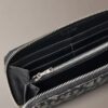Allover Monogram Long Zip Wallet