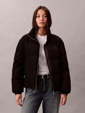 Allover Monogram Puffer Jacket