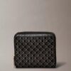 Allover Monogram Square Zip Wallet Allover Monogram Square Zip Wallet