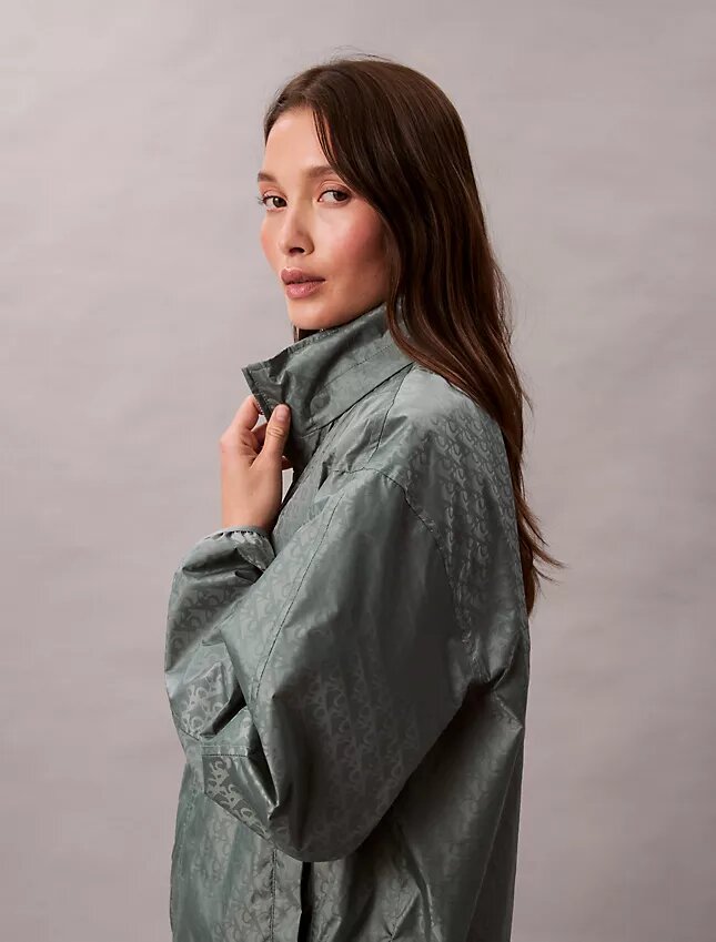 Allover Monogram Windbreaker Jacket Allover Monogram Windbreaker Jacket