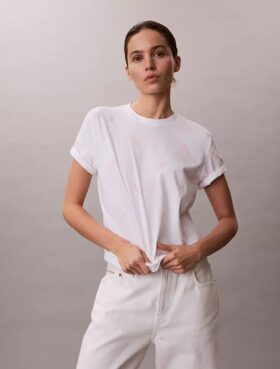 Allover Script Logo Classic T-Shirt