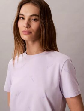 Allover Script Logo Classic T-Shirt