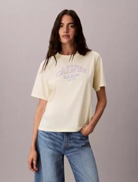Arch Logo Graphic Boxy T-Shirt
