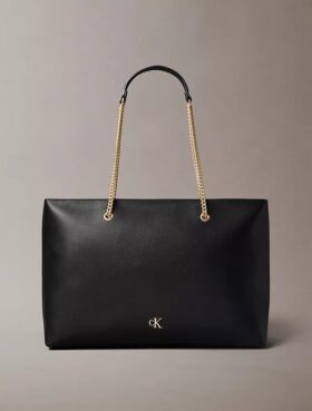 Archive Hardware Chain Strap Tote Bag