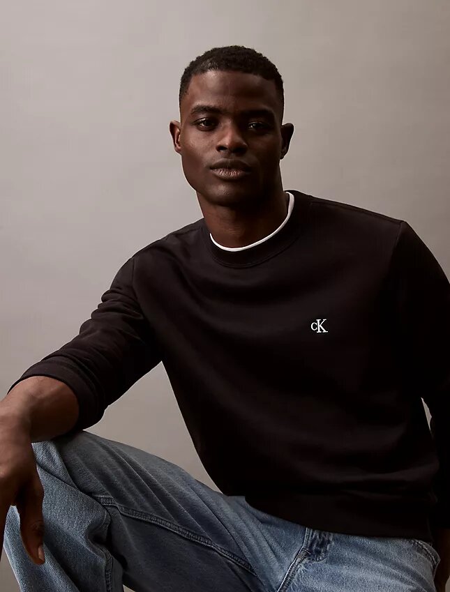 Archive Logo Fleece Crewneck Sweatshirt Archive Logo Fleece Crewneck Sweatshirt