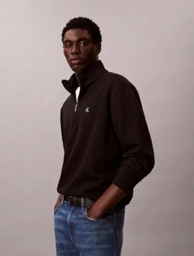 Archive Logo Fleece Quarter Zip Sweatshirt