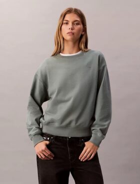 Archive Logo Fleece Relaxed Sweatshirt