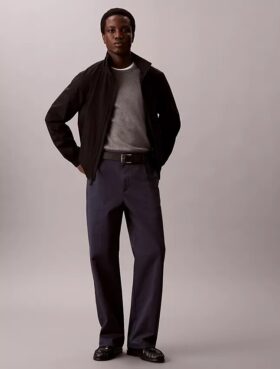 Baggy Cotton Stretch Pants
