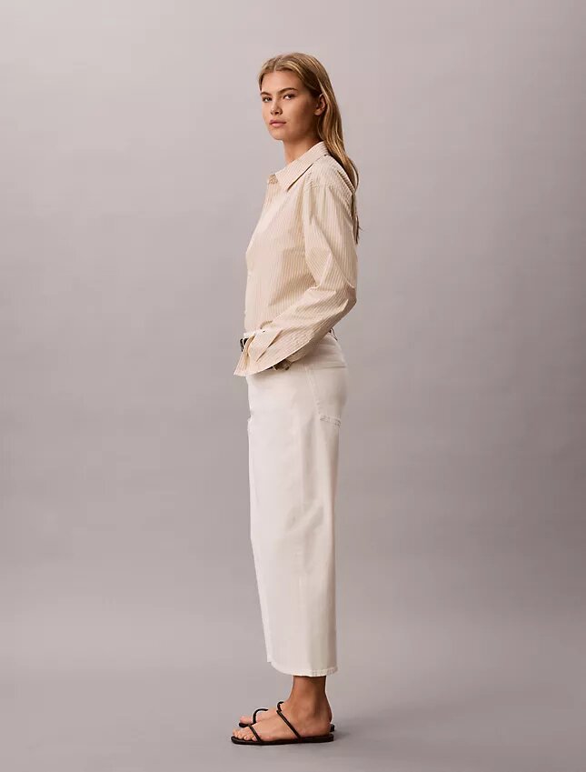 Barrel Leg Cropped Pants Barrel Leg Cropped Pants