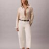 Barrel Leg Cropped Pants Barrel Leg Cropped Pants