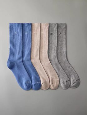 Basic Crew 6-Pack Socks