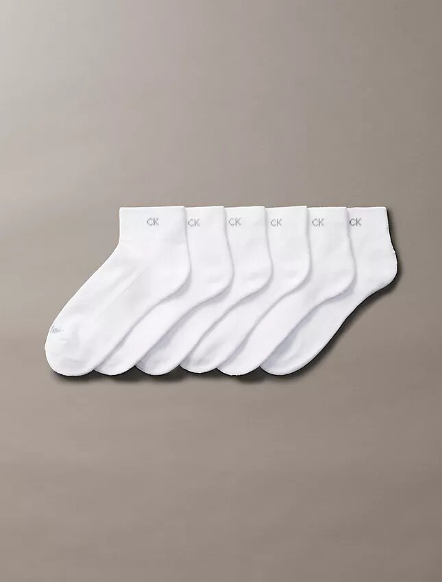 Basic Cushion Quarter 6-Pack Socks Basic Cushion Quarter 6-Pack Socks